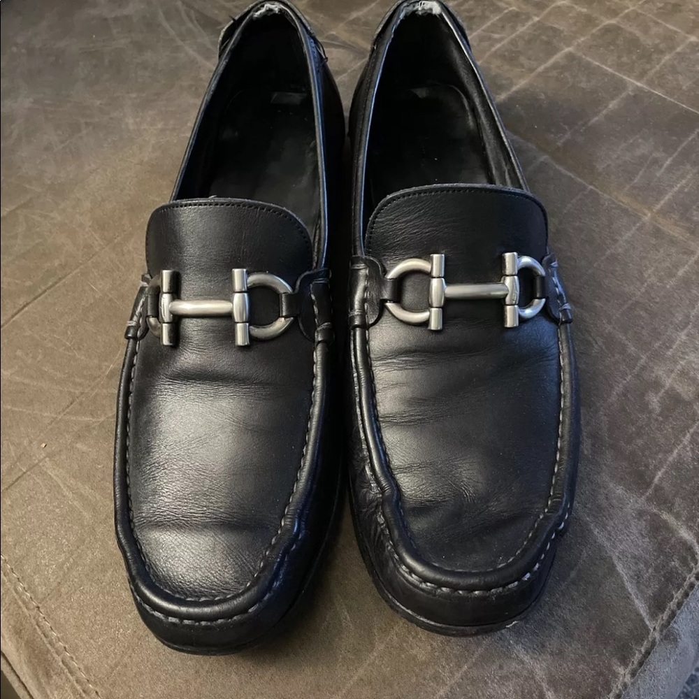 Salvatore Ferragamo Gancini Bit Loafer - 10.5